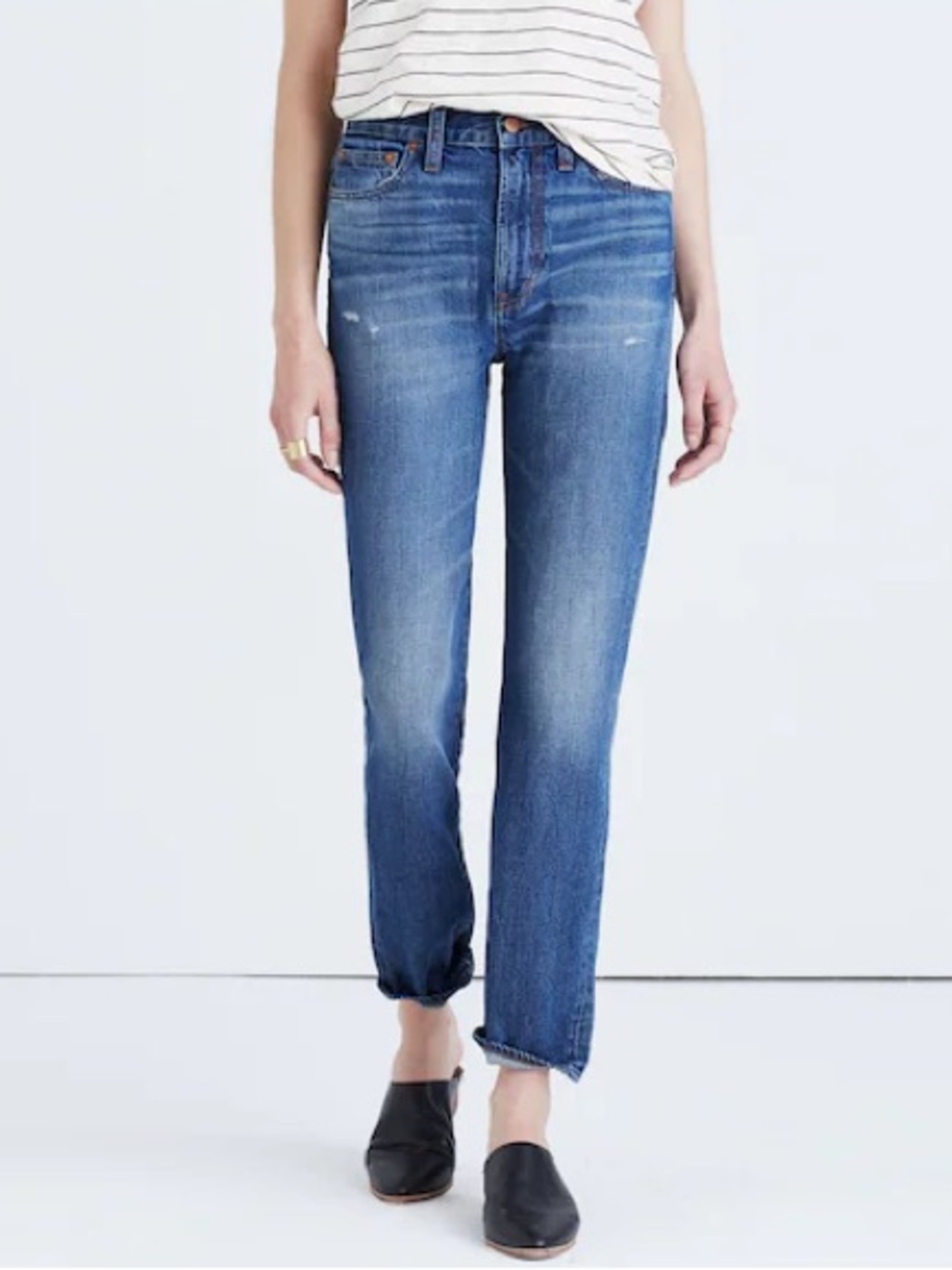 Madewell The Perfect Vintage Jean Distress in‎ Johnny Wash Women's 29